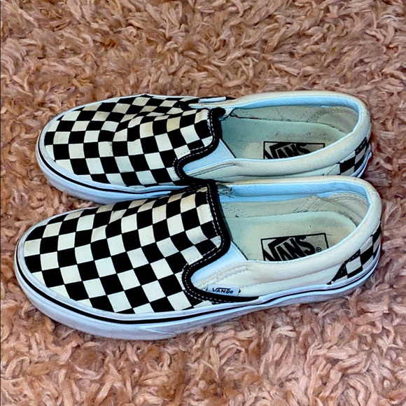 cute checkered vans